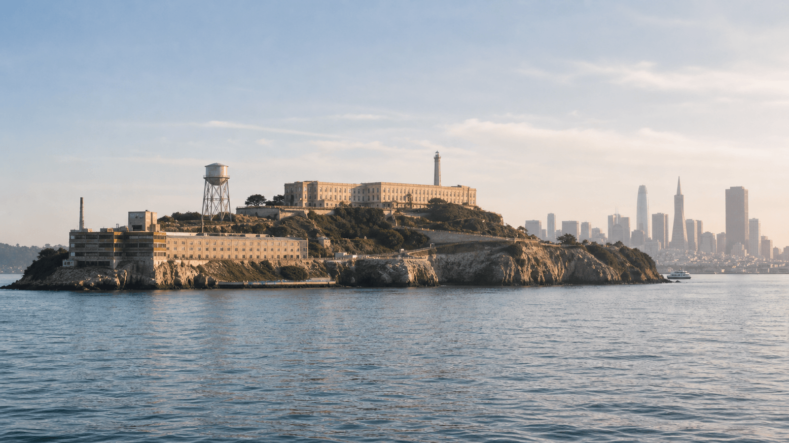 Alcatraz and the Bay