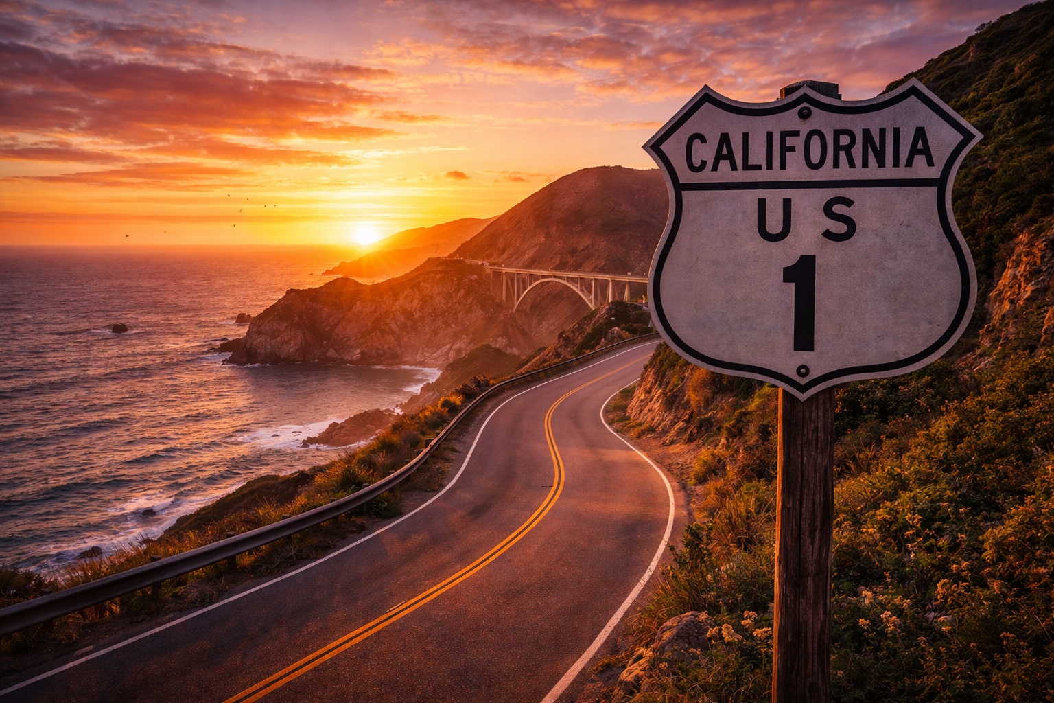 Pacific Coast Highway — Best Scenic Stops