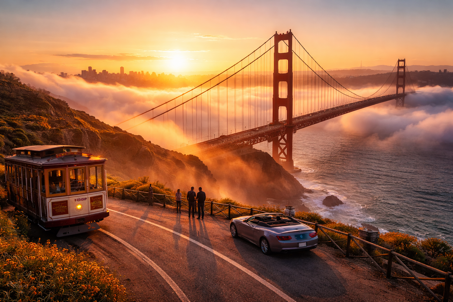 San Francisco — 2 Tage zum Roadtrip-Start