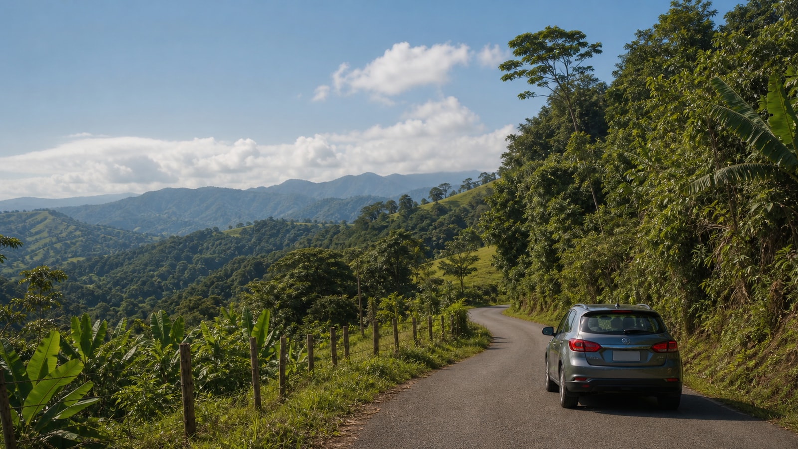 Costa Rica Mietwagen und Fahren