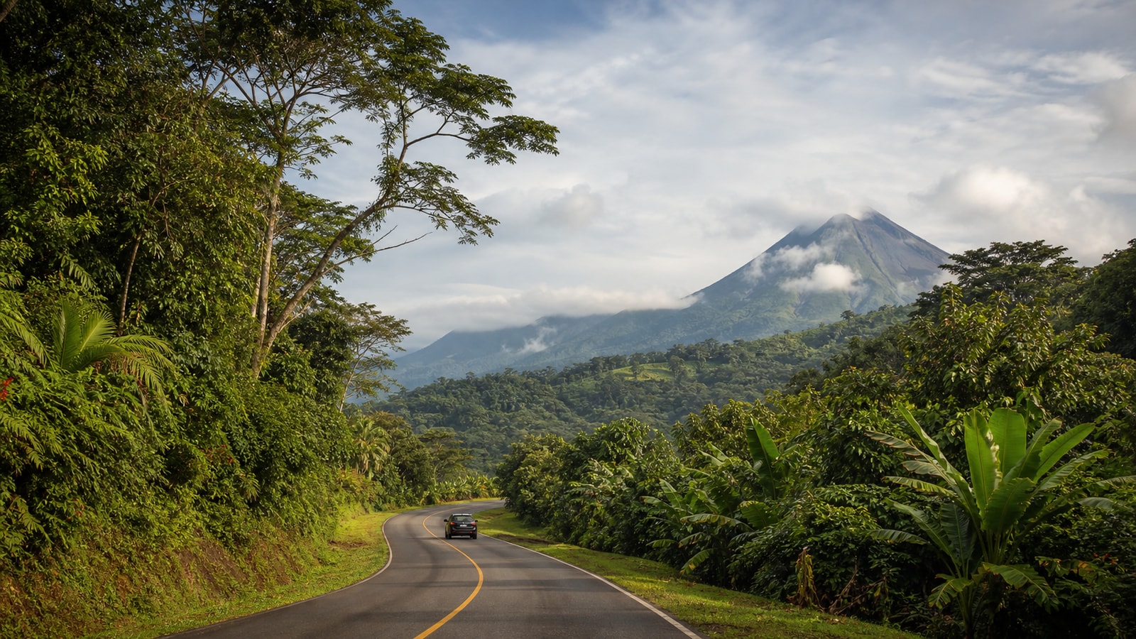 Costa Rica Natur-Roadtrip Route