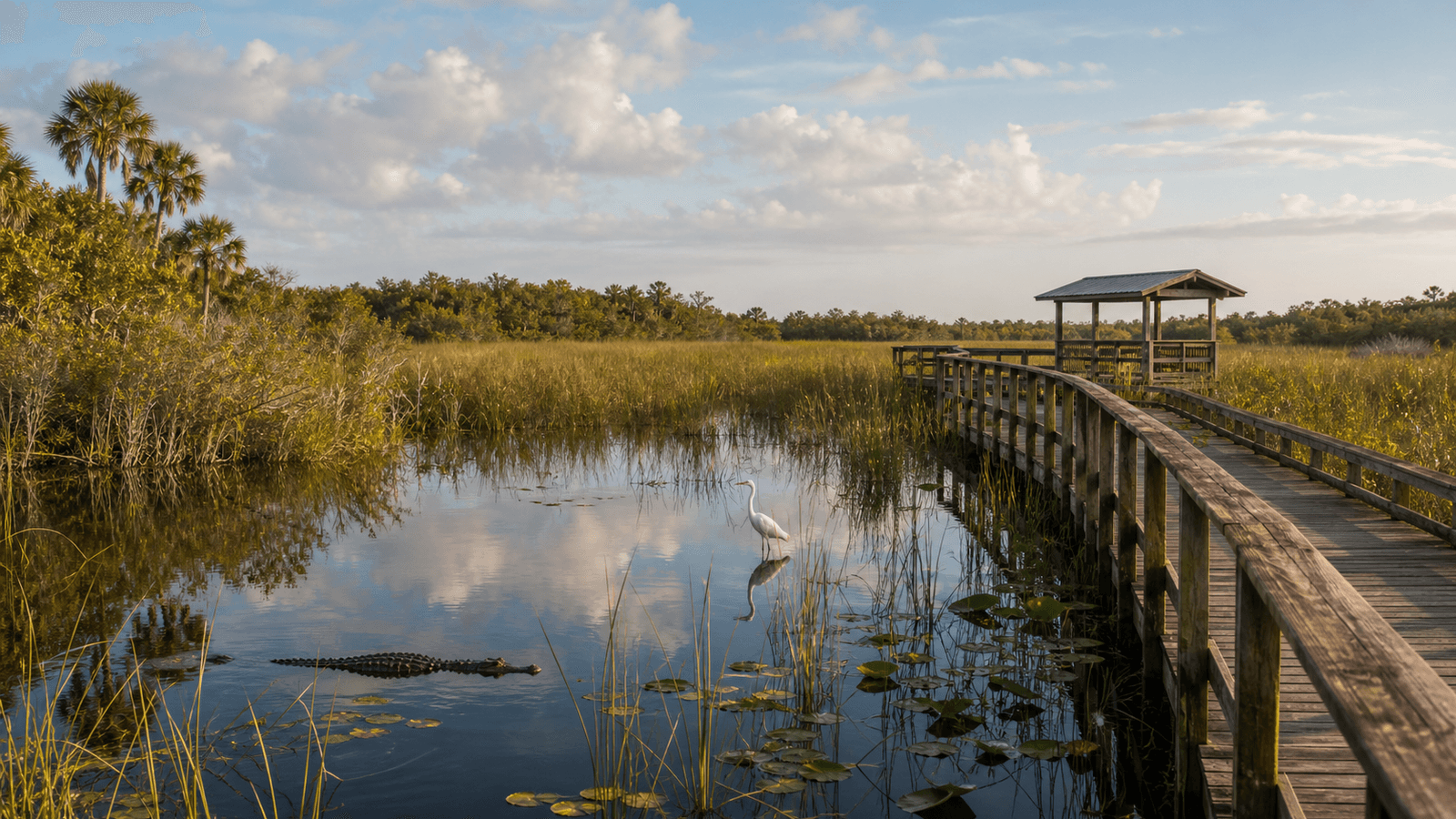 Royal Palm und Anhinga Trail