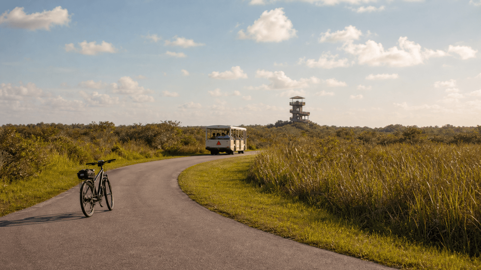 Shark Valley Tram oder Bike Loop