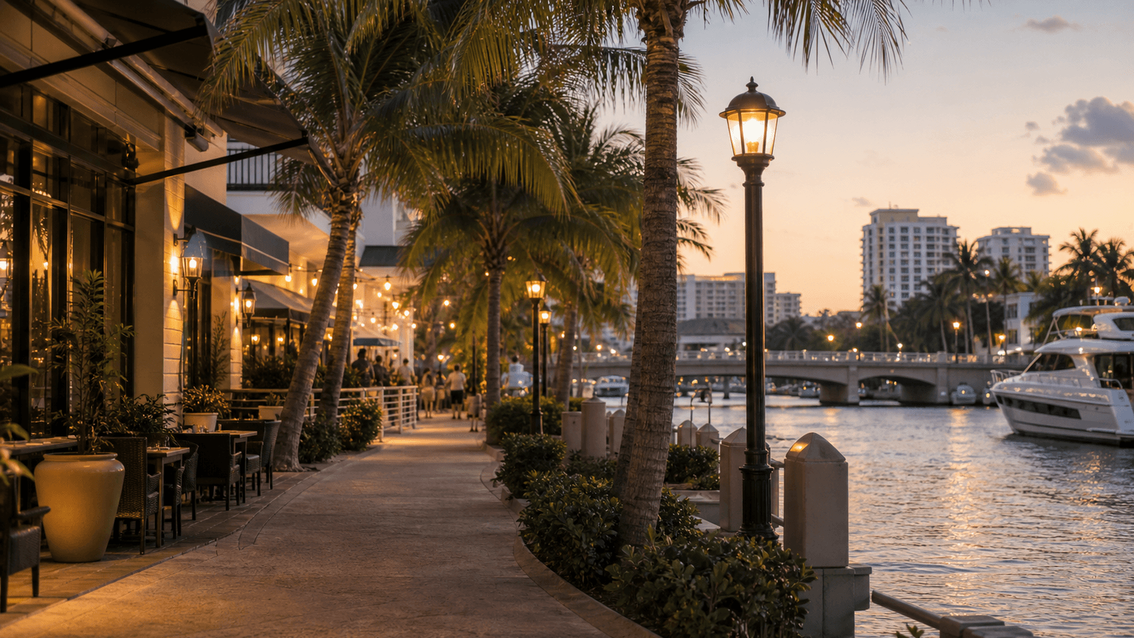 Las Olas und Riverwalk