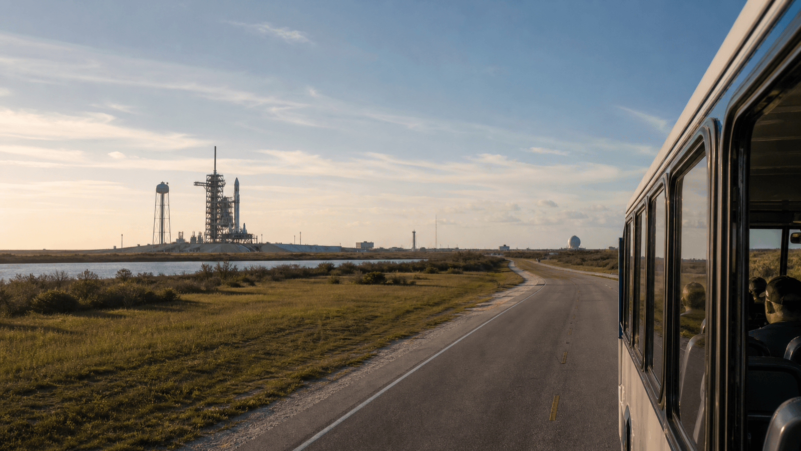 Bus Tour and Launch Pads