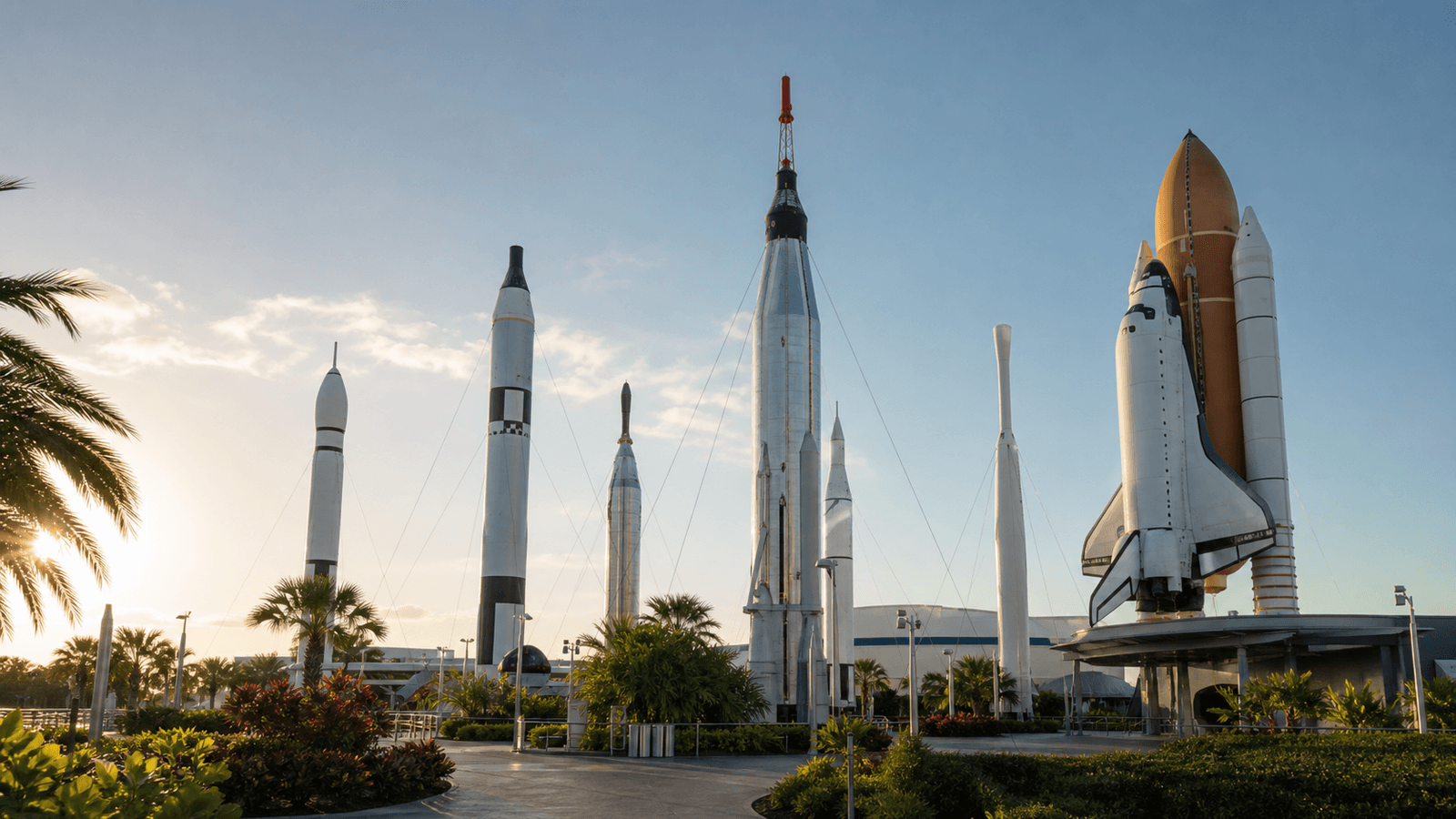 Rocket Garden and Atlantis