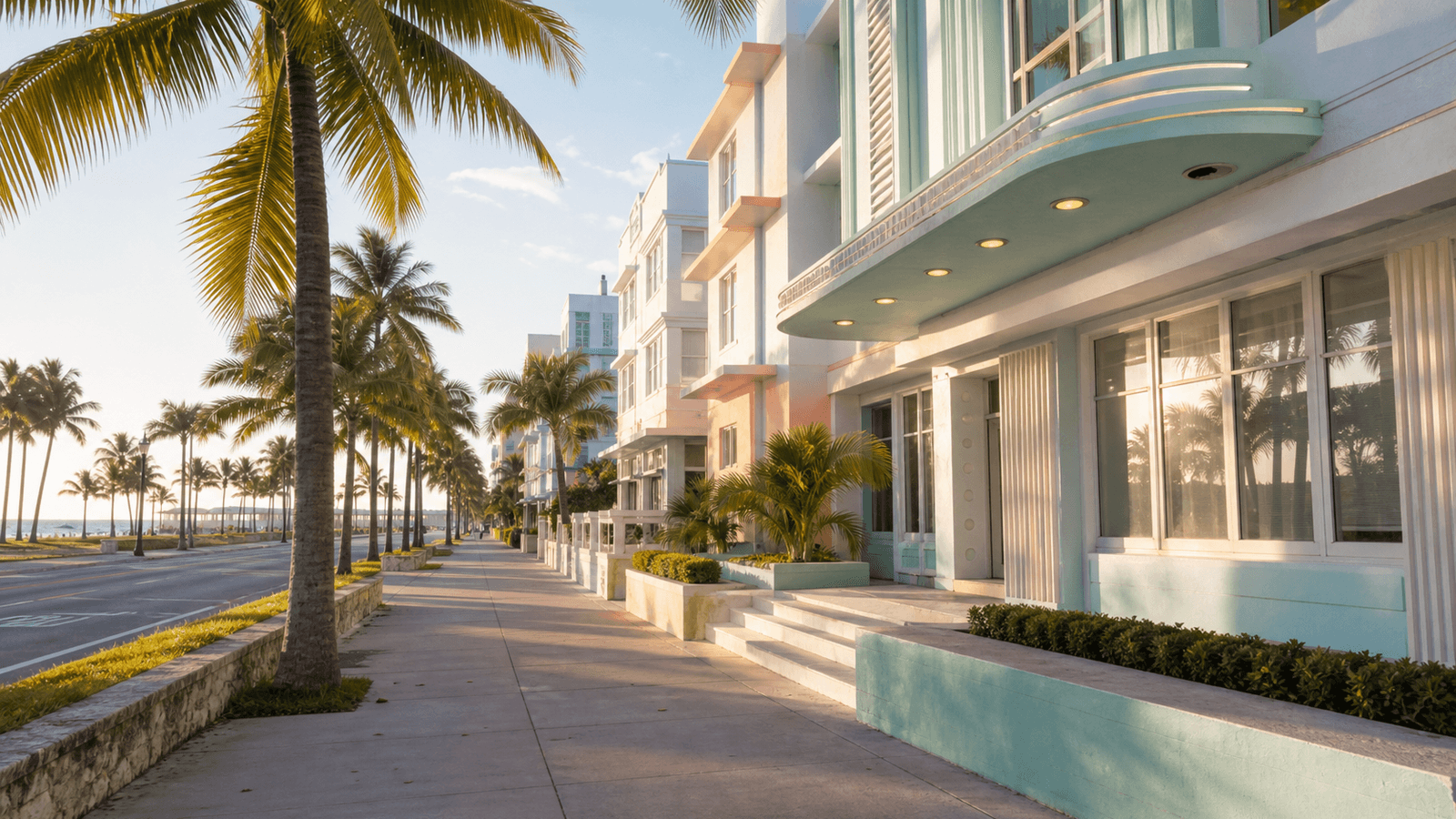 South Beach Art Deco Morning