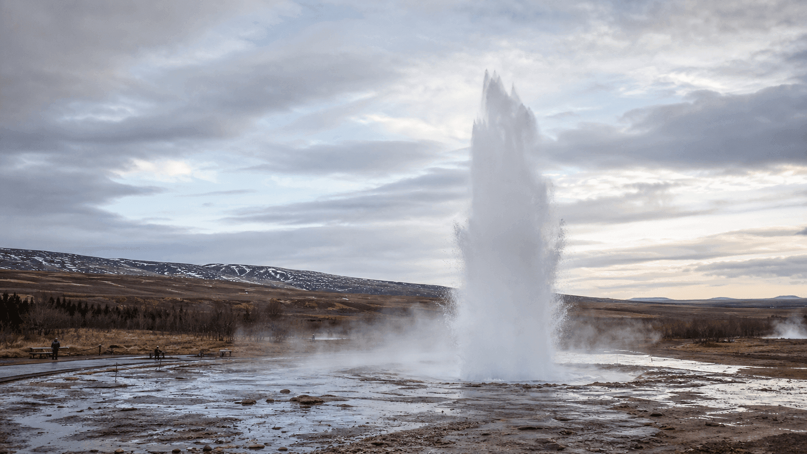 Geysir und Strokkur