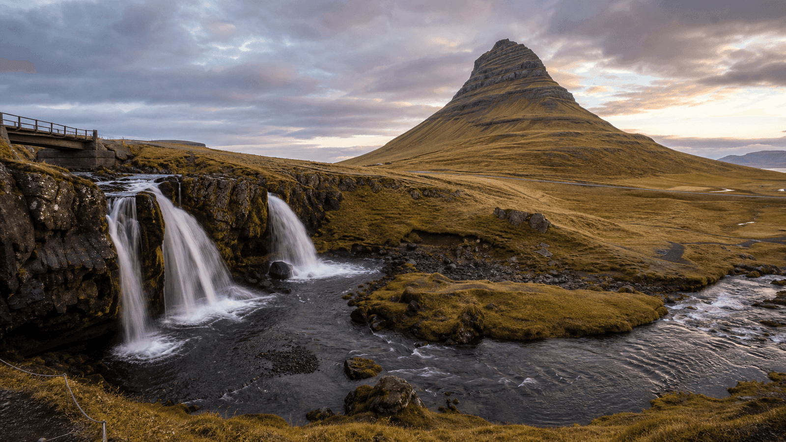 Kirkjufell and Kirkjufellsfoss
