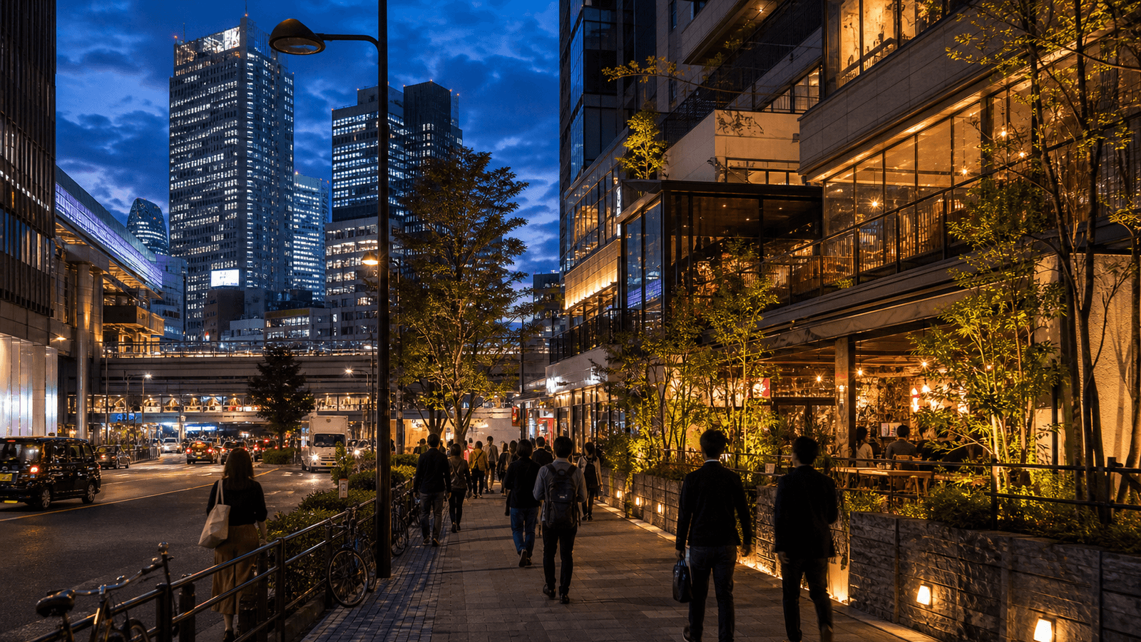 Shinjuku am Abend