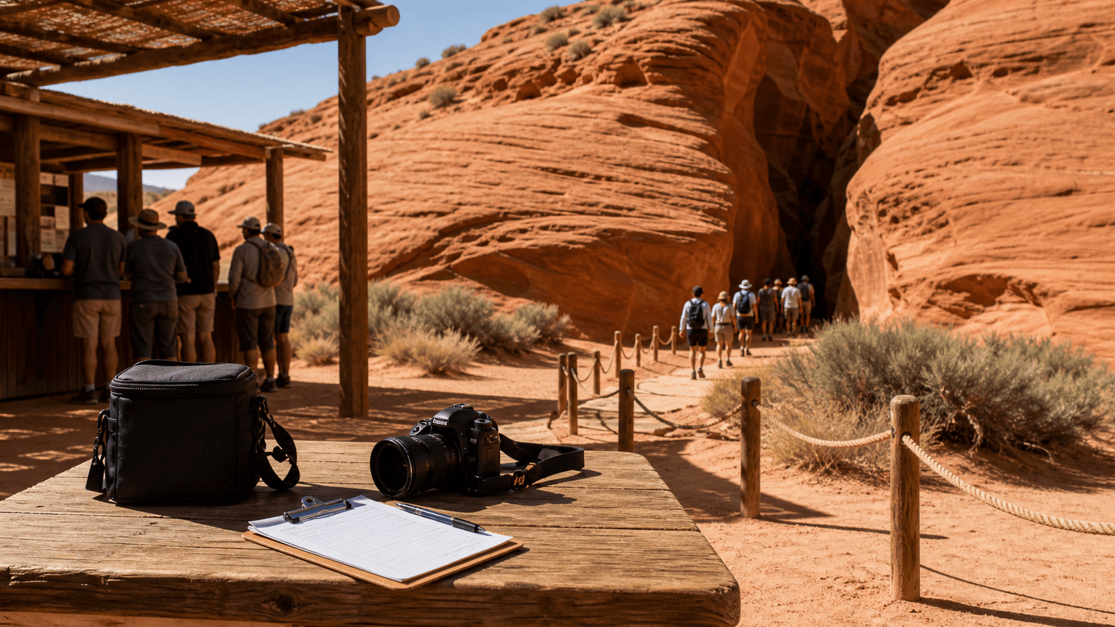 Buchungsregeln und Navajo Guides