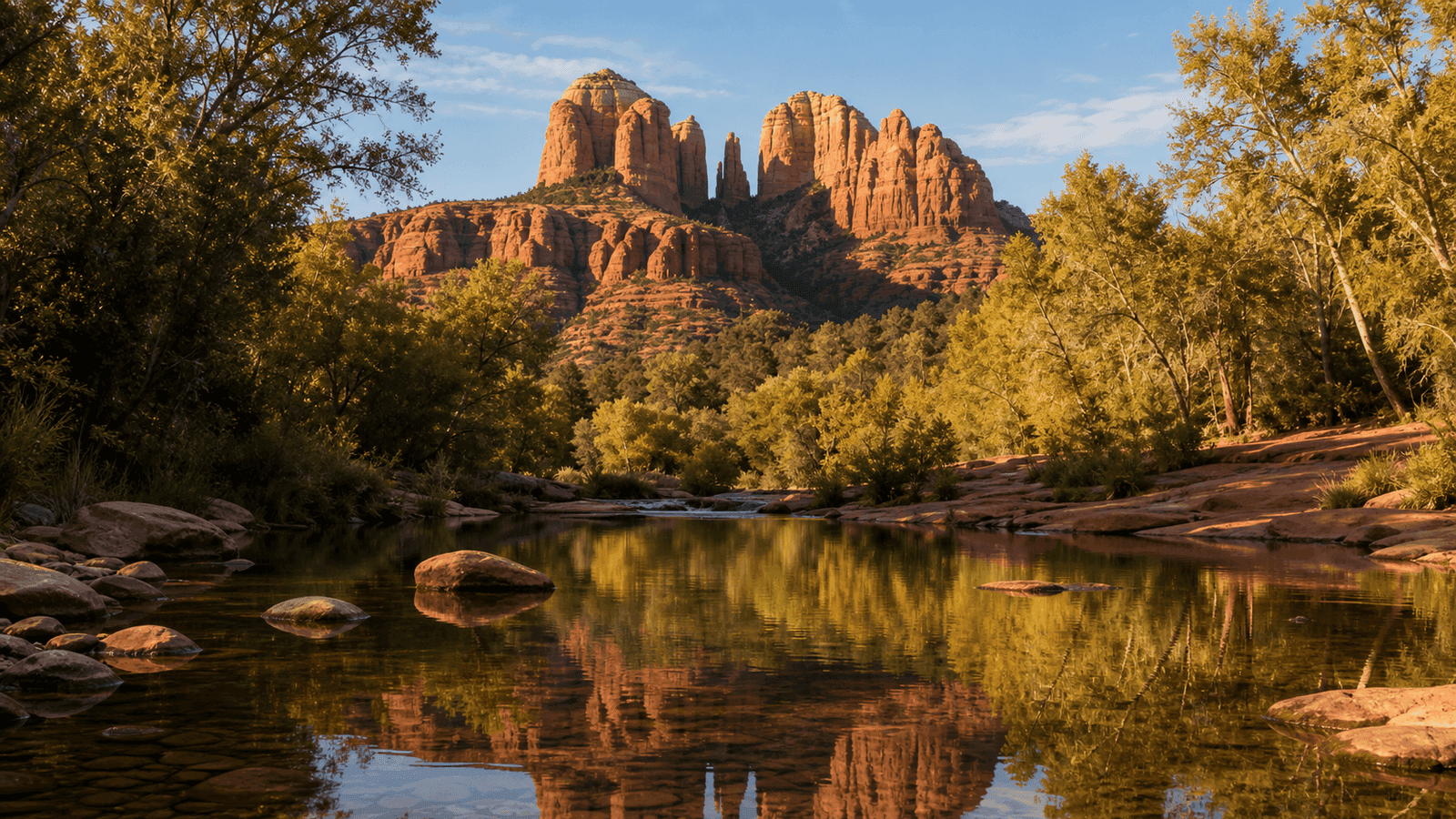 Cathedral Rock and Red Rock Crossing