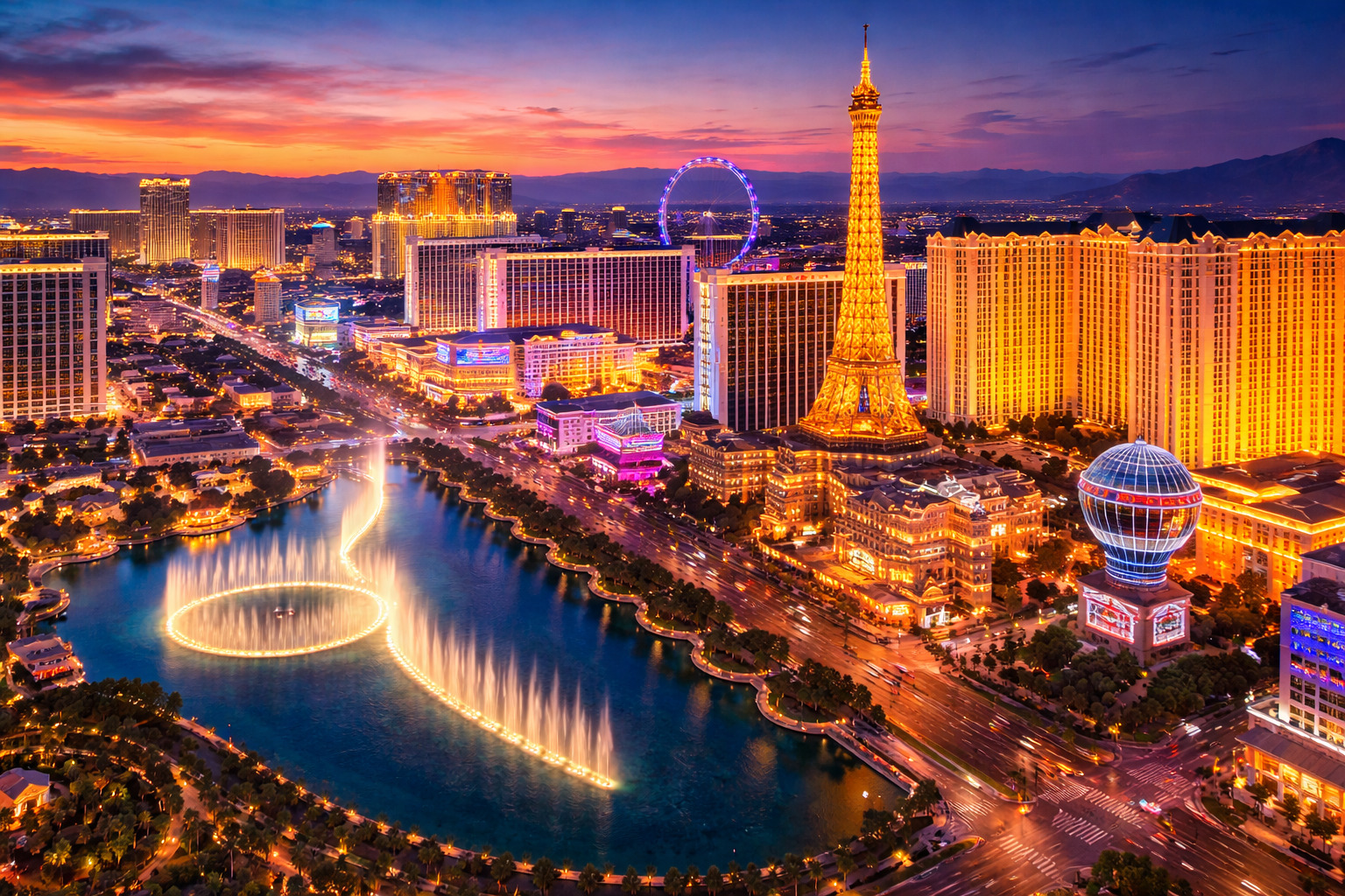 Las Vegas 2–3 Days — Perfect Roadtrip Start