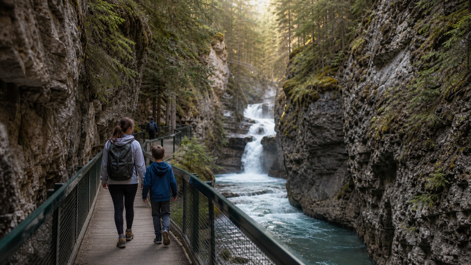 Johnston Canyon and Bow Valley Parkway
