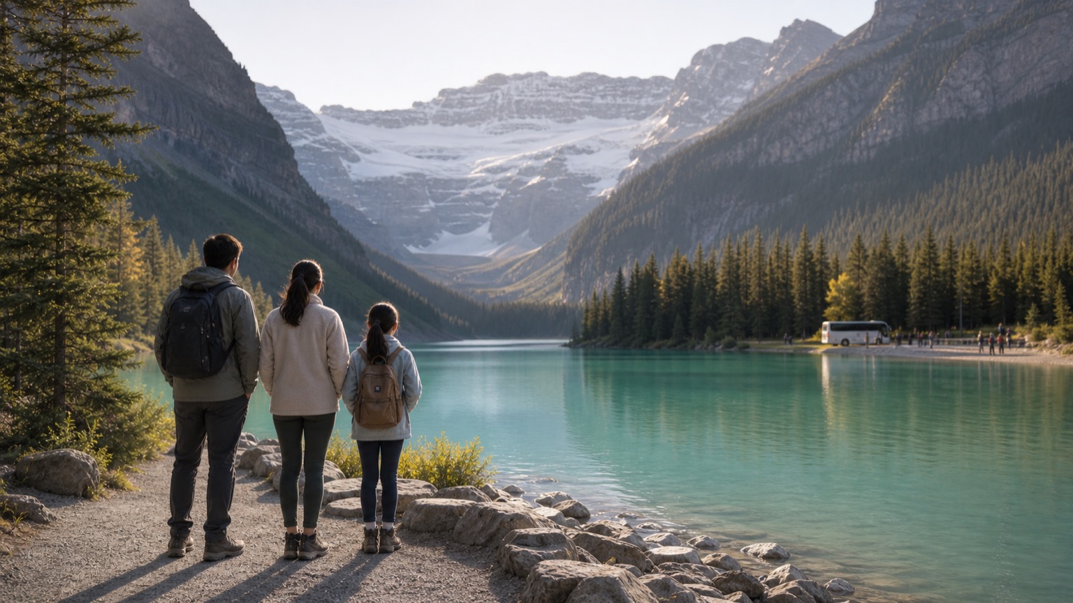 Lake Louise and Moraine Lake