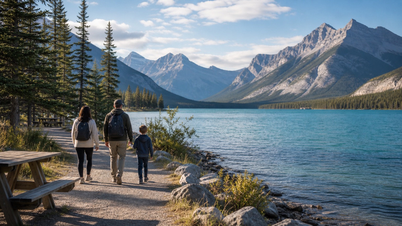 Lake Minnewanka loop