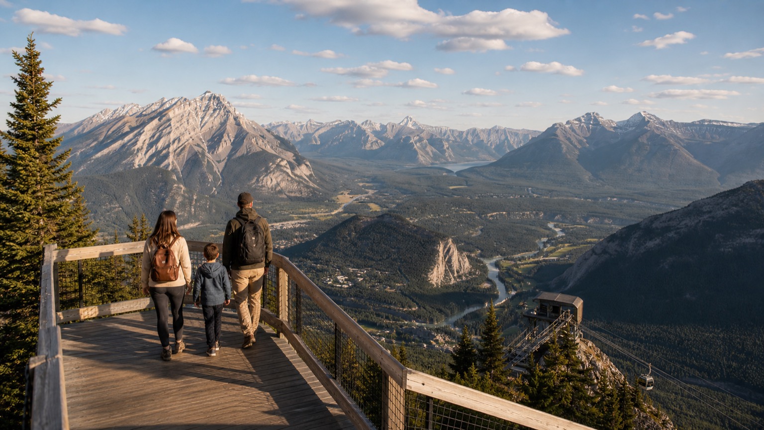 Sulphur Mountain oder Banff Gondola