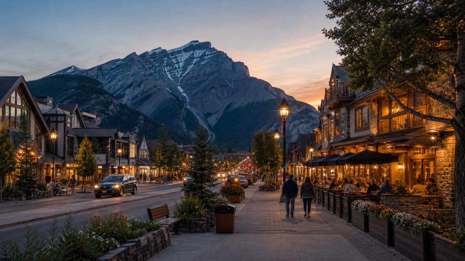 Better evenings in Banff