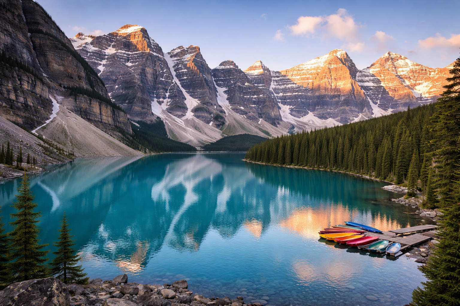 Moraine Lake — How to Visit + Sunrise Tips