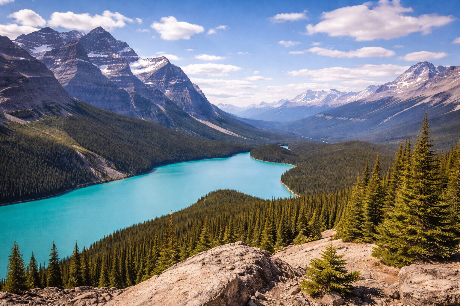 Peyto Lake — Best Overlook + Timing