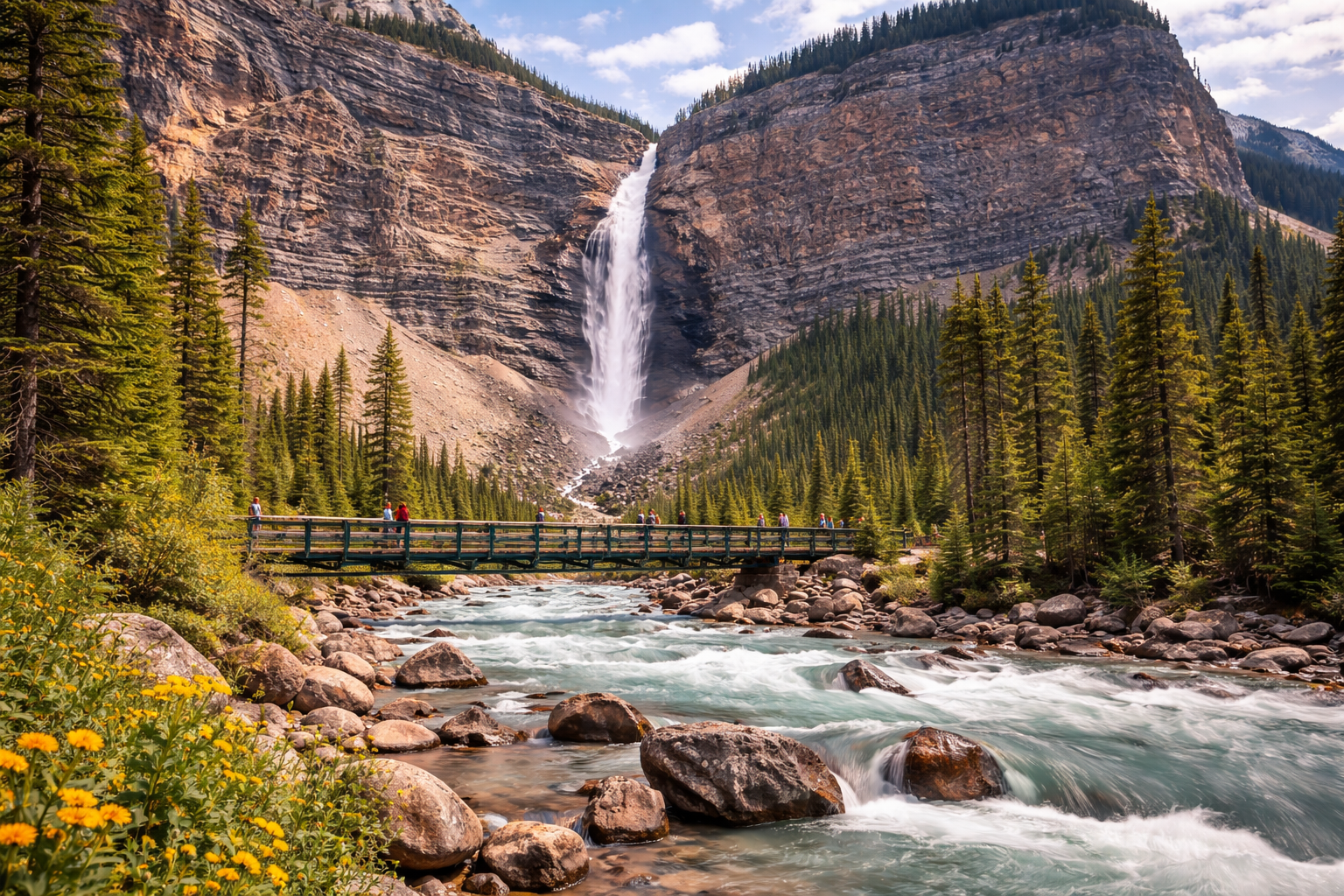 Yoho National Park — Emerald Lake + Takakkaw Falls